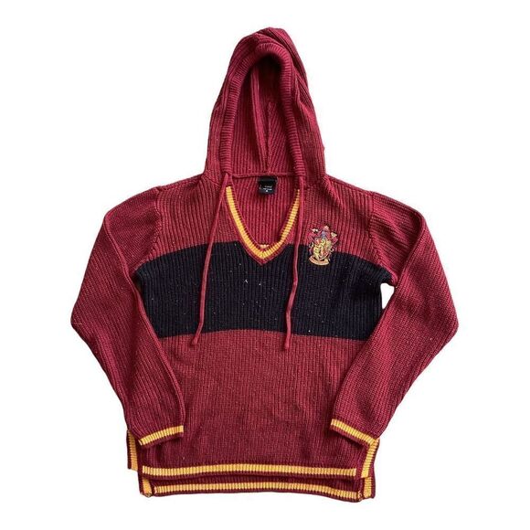 Harry Potter Long Sleeves, V-Neck Cardigan Sweater Size XL Gryffindor‎ - Picture 1 of 4